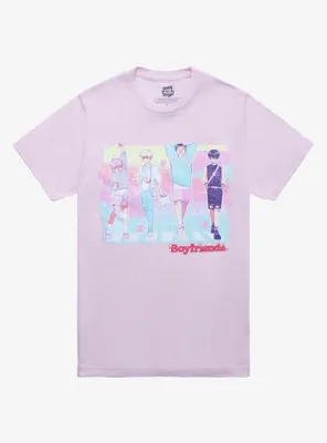 Boyfriends Glitter Group T-Shirt