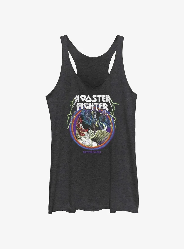 Rooster Fighter Metal Bird Keiji Womens Tank Top