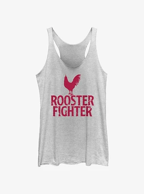 Rooster Fighter Logo Girls Tank