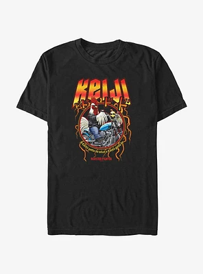 Rooster Fighter Metal Keiji T-Shirt