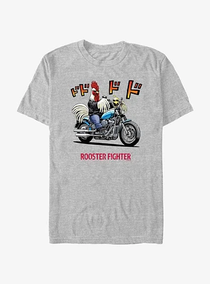 Rooster Fighter Motorcycle T-Shirt