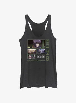 Ghost the Shell Section 9 Collage Womens Tank Top