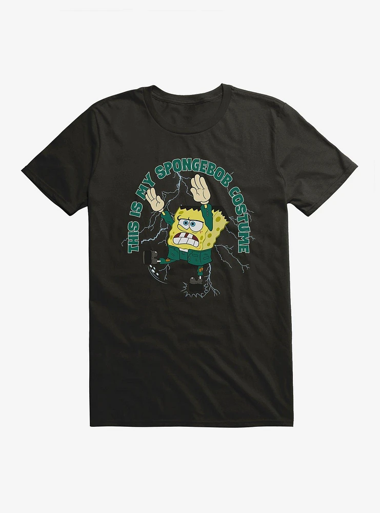 SpongeBob SquarePants This Is My Costume Frankenstein T-Shirt