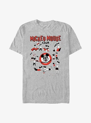 Disney100 Mickey Mouse Club Montage T-Shirt
