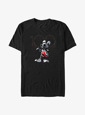 Disney100 Crystal Figurine Hundred Years Mickey T-Shirt