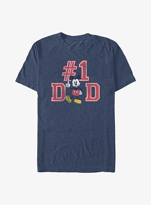 Disney Mickey Mouse #1 Dad T-Shirt