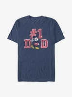 Disney Mickey Mouse #1 Dad T-Shirt