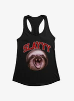 Sloth Slayyy Girls Tank