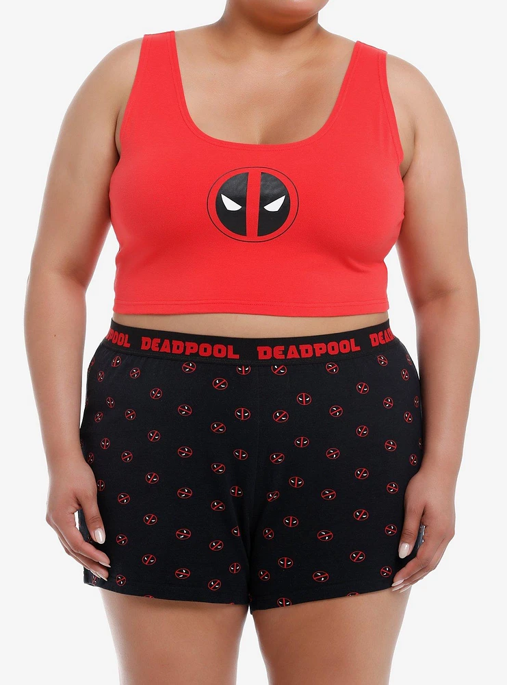 Marvel Deadpool Girls Lounge Set Plus