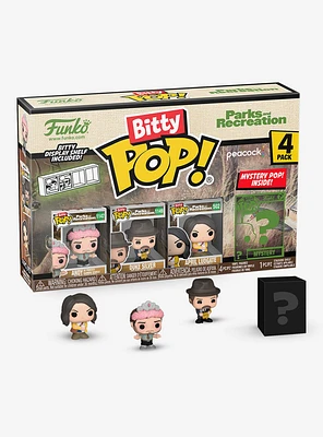 Funko Parks And Recreation Bitty Pop! Andy Dwyer & More Vinyl Figure Set