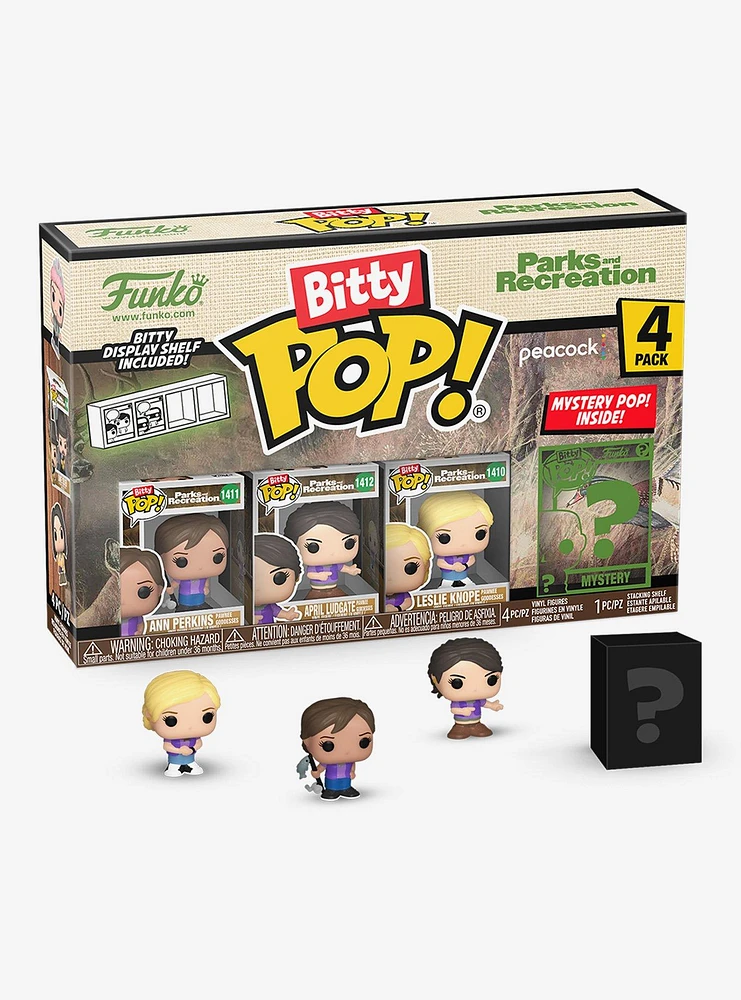 Funko Parks And Recreation Bitty Pop! Goddess Vinyl Figure Set