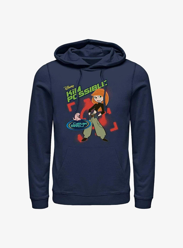 Disney Kim Possible Call Me Beep Hoodie