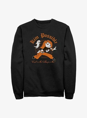 Disney Kim Possible Call Me Beep Haunt Sweatshirt