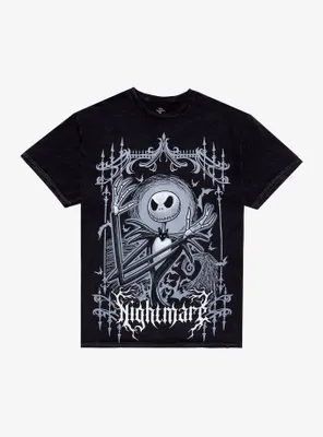 The Nightmare Before Christmas Jack Mineral Wash T-Shirt