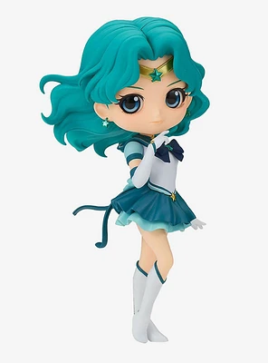 Banpresto Sailor Moon Cosmos Q Posket Eternal Sailor Neptune Figure (Ver. B)