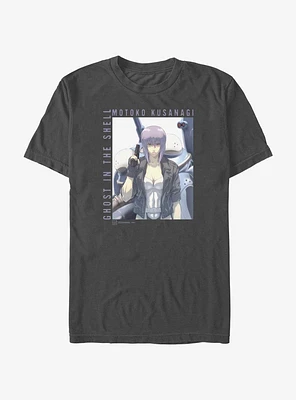 Ghost the Shell Motoko Kusanagi Poster T-Shirt