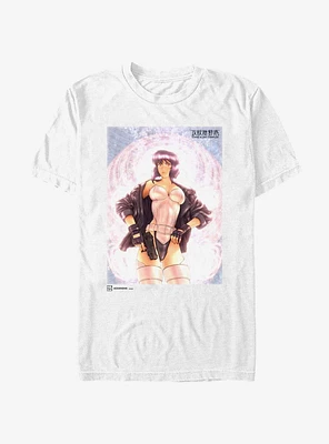 Ghost The Shell Motoko Kusanagi Major Poster T-Shirt