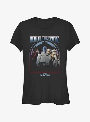 Star Wars Ahsoka Grand Admiral Thrawn Heir To The Empire Girls T-Shirt