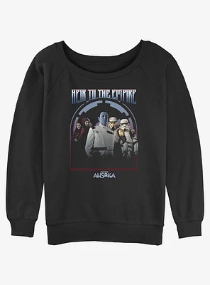 Star Wars Ahsoka Grand Admiral Thrawn Heir To The Empire Girls Slouchy Sweatshirt