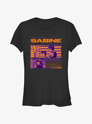 Star Wars Ahsoka Sabine Wren Rebel Girls T-Shirt