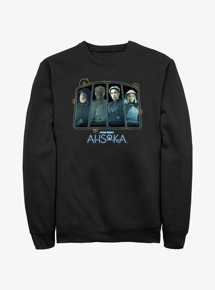 Star Wars Ahsoka Villain Panels Sweatshirt