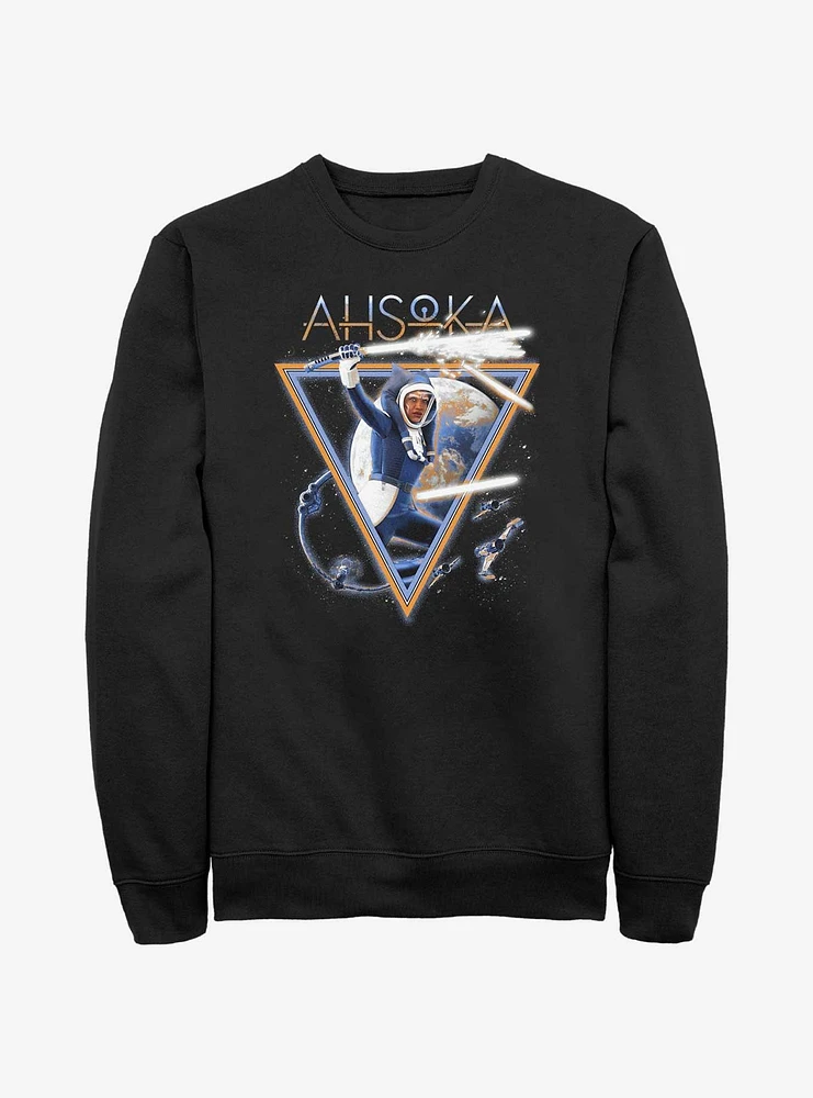 Star Wars Ahsoka Space Sweatshirt Hot Topic Web Exclusive