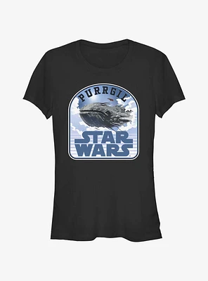 Star Wars Ahsoka Purrgil Girls T-Shirt