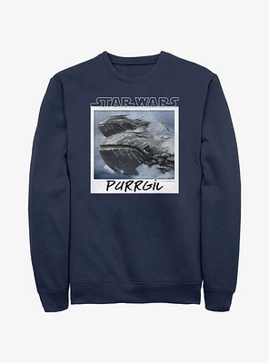 Star Wars Ahsoka Purrgil Polaroid Sweatshirt
