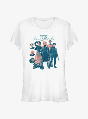 Star Wars Ahsoka Group Girls T-Shirt