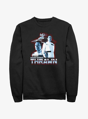 Star Wars Ahsoka Grand Admiral Thrawn Sweatshirt Hot Topic Web Exclusive