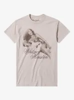 Whitney Houston Guitar Boyfriend Fit Girls T-Shirt