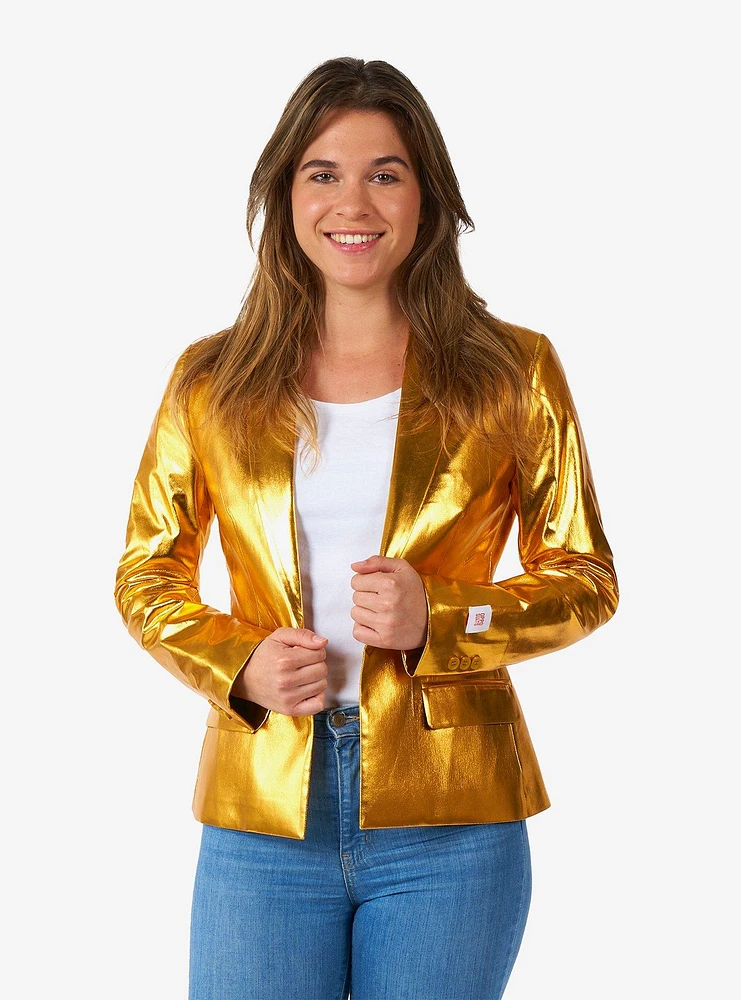 Groovy Gold Blazer