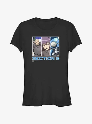 Ghost the Shell Section 9 Team Girls T-Shirt