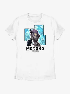 Ghost the Shell Major Motoko Portrait Womens T-Shirt