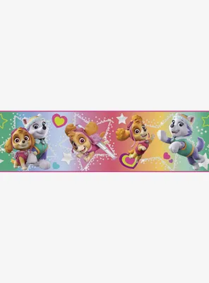 Paw Patrol Skye and Everest Peel & Stick Wallpaper Border