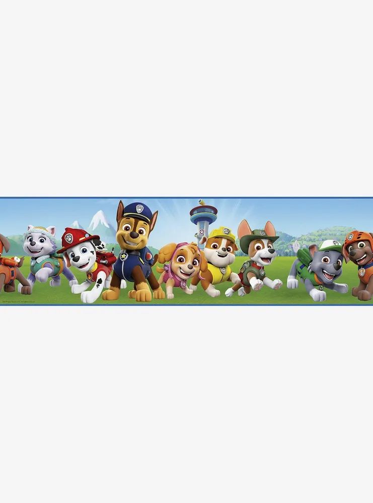 Paw Patrol Peel & Stick Wallpaper Border