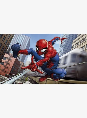 Marvel Spider-Man Blue Peel & Stick Wallpaper Mural