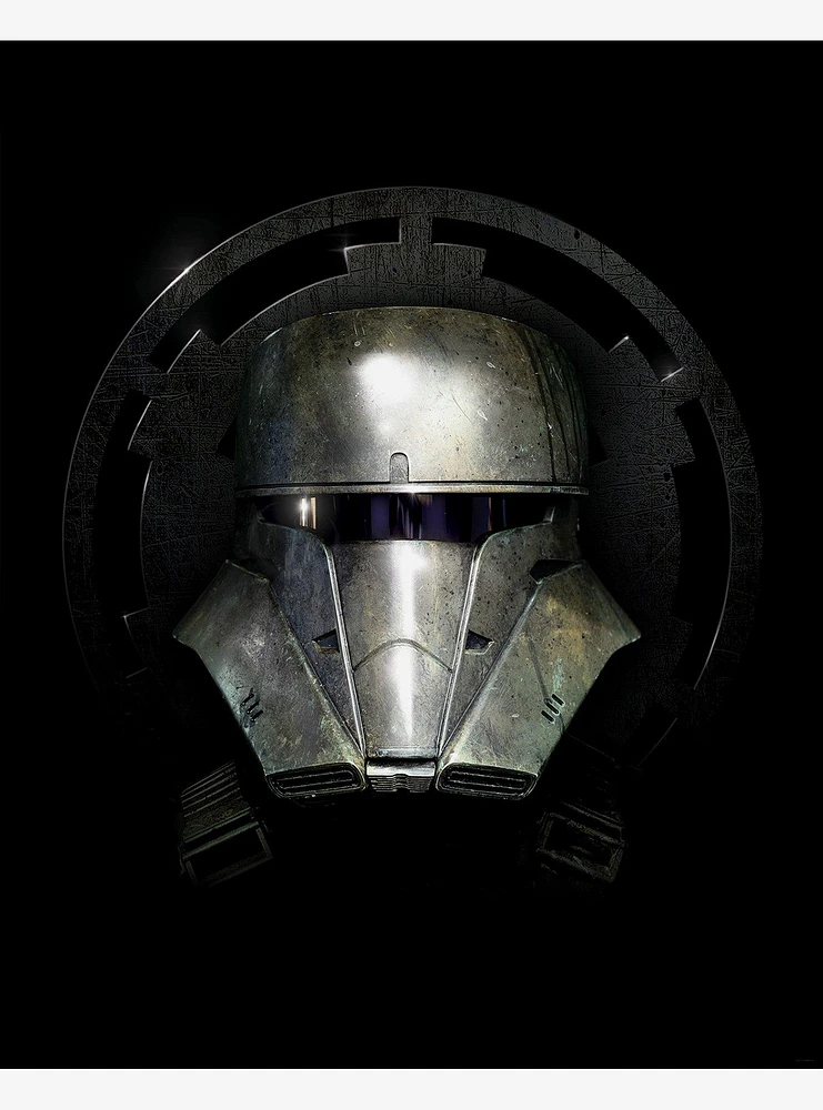 Star Wars The Mandalorian Helmet Peel & Stick Wallpaper Mural