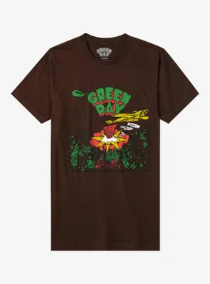 Green Day Dookie Album Cover Boyfriend Fit Girls T-Shirt