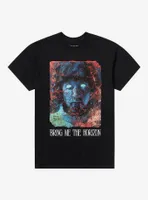 Bring Me The Horizon Glowing Eyes Boyfriend Fit Girls T-Shirt