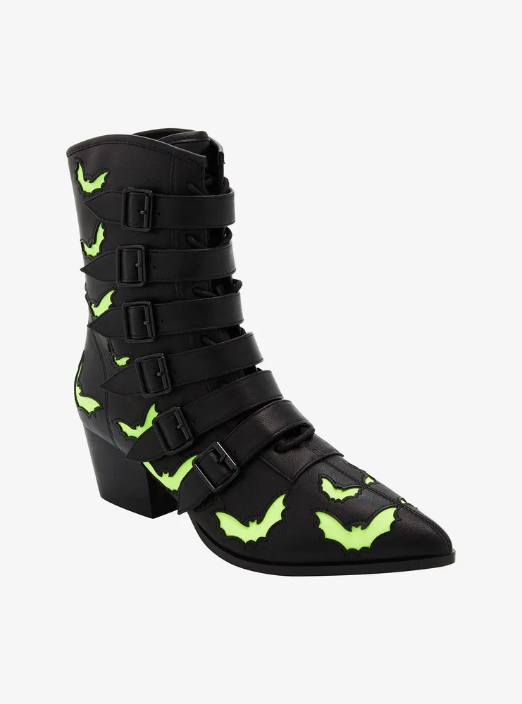 Strange Cvlt Glow-In-The-Dark Bat Coven Booties