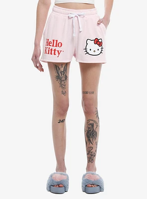 Hello Kitty Face Girls Lounge Shorts