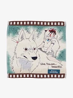 Studio Ghibli Princess Mononoke San & Wolf Washcloth