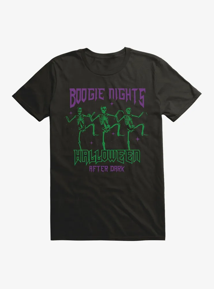 Boogie Nights Skeletons Halloween After Dark T-Shirt