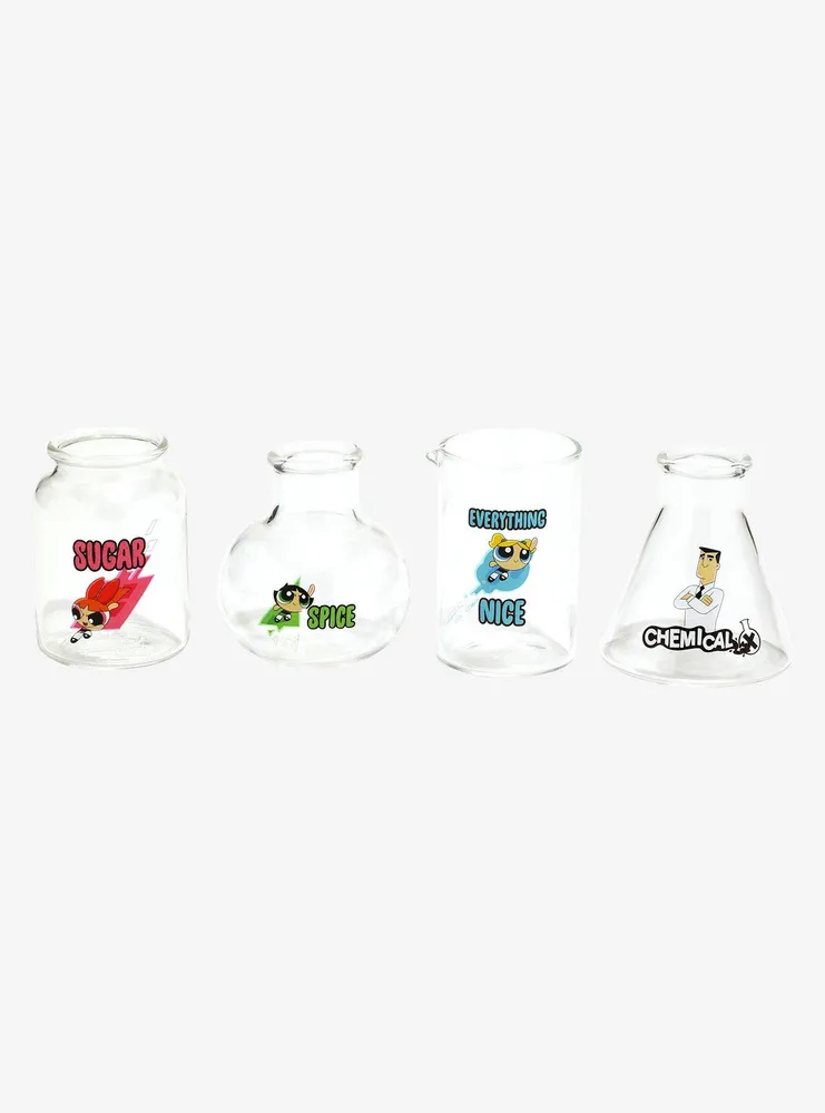 The Powerpuff Girls Potion Mini Glass Set