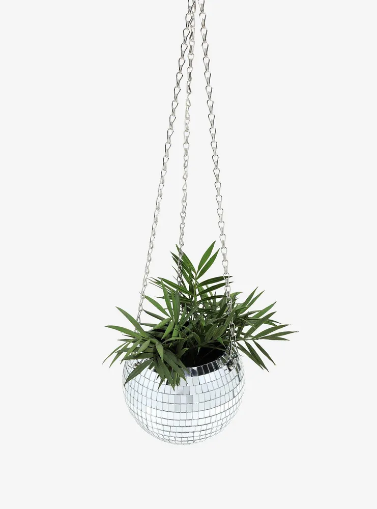 Disco Ball Hanging Indoor Planter