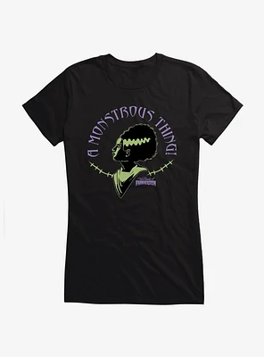 Bride Of Frankenstein A Monstrous Thing Girls T-Shirt