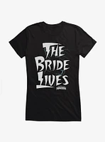 Bride Of Frankenstein The Lives Girls T-Shirt