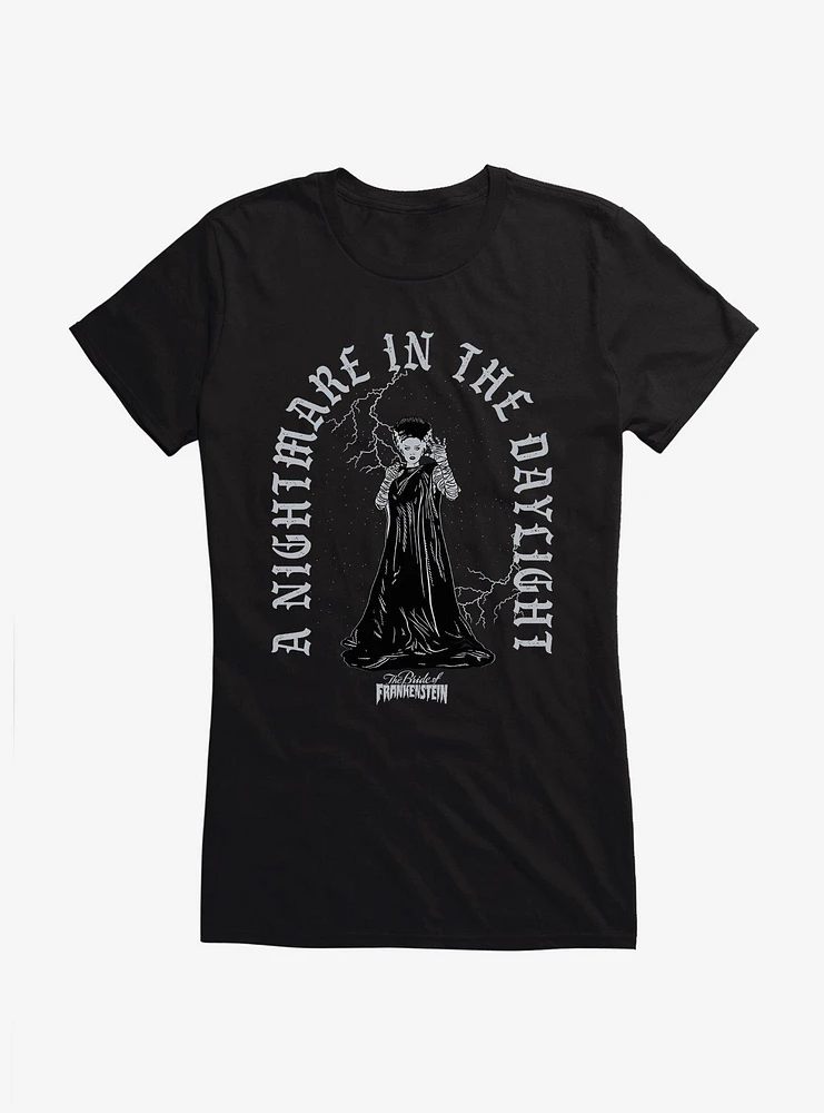 Bride Of Frankenstein Nightmare Daylight Girls T-Shirt