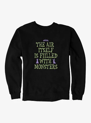 Bride Of Frankenstein Air Filled With Monsters Sweatshirt